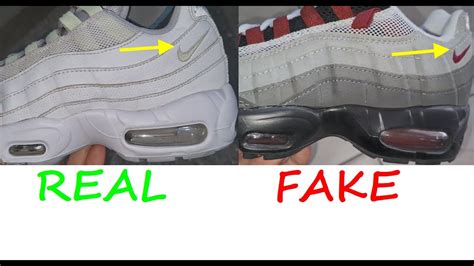 nike air max 95 essential fake vs real|is nike air max real.